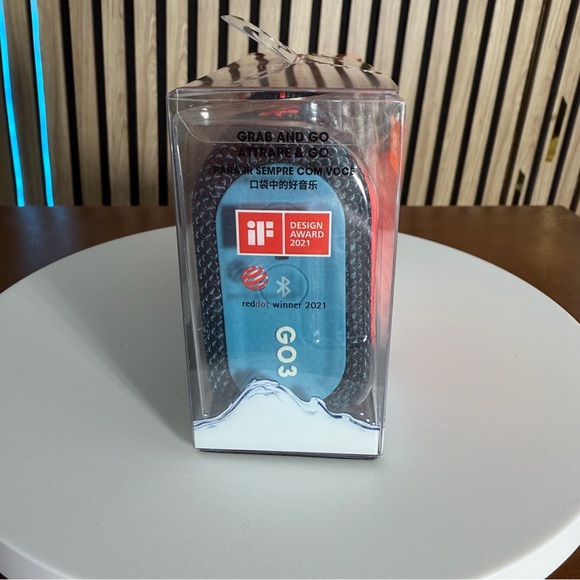 WOW NEW 🔥 JBL HARMAN GO 3 Portable Bluetooth V5.1 Speaker colors Blues Orange - Picture 6 of 8